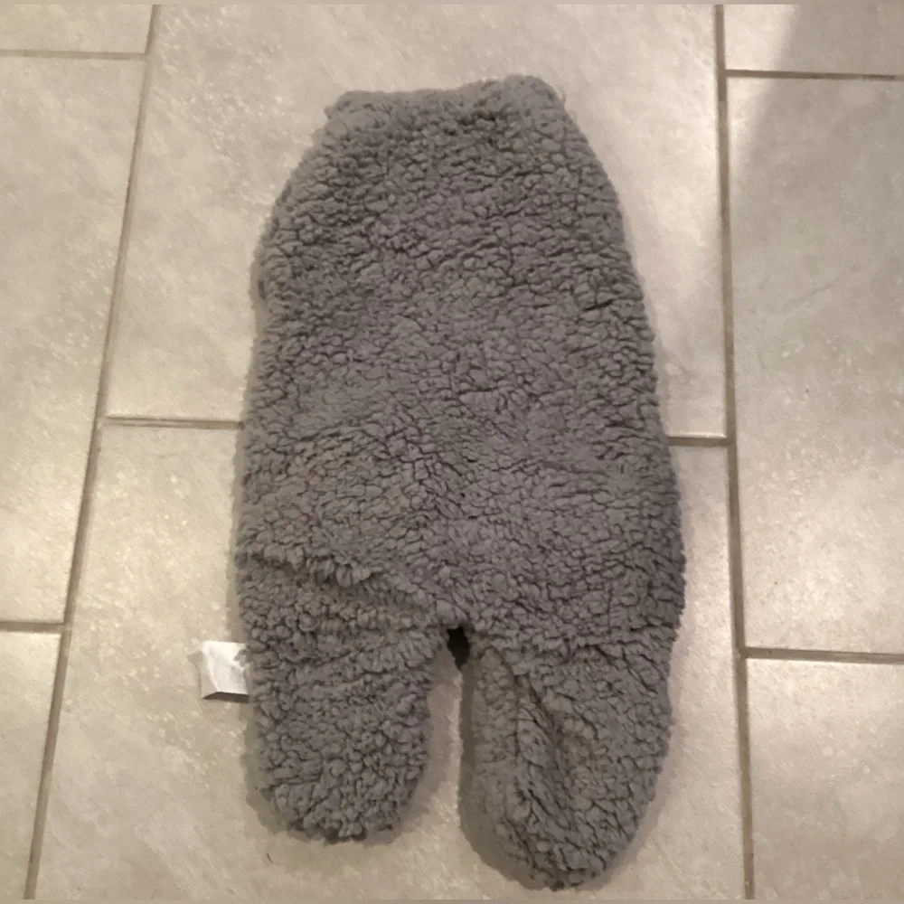 Adorable Gray Bear Cuddle Wrap